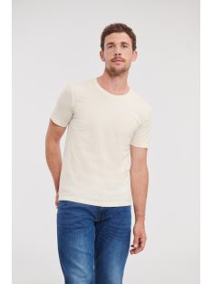   Russel AUTHENTIC ECO NATURAL organikus férfi környakas póló
