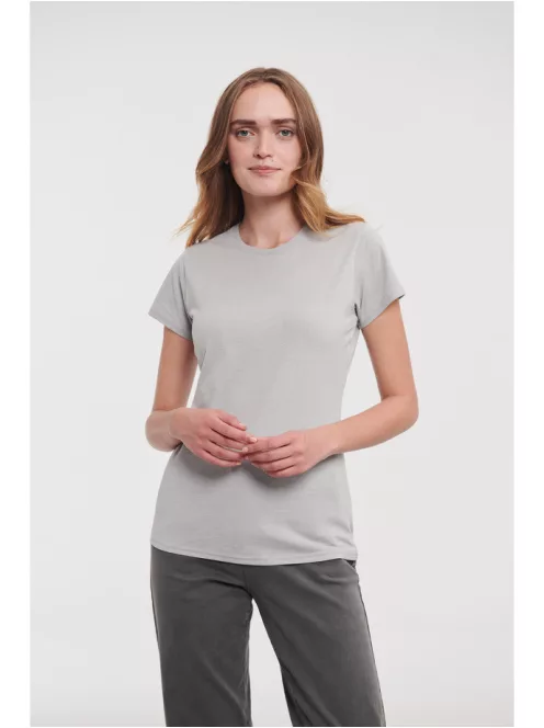 Russel HD-T SILVERMARL prémium női környakas póló