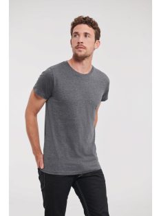 Russel HD-T GREYMARL prémium férfi környakas póló
