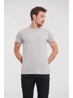 Russel HD-T SILVERMARL prémium férfi környakas póló