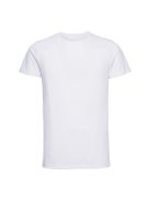 Russel HD-T WHITE prémium férfi környakas póló