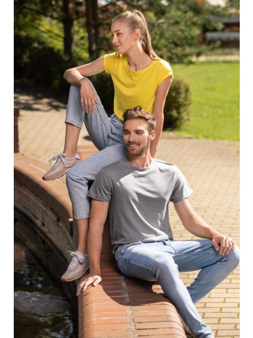 Malfini V-NECK WHITE v-nyakú férfi póló