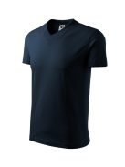 Malfini V-NECK NAVY v-nyakú férfi póló