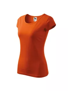 Malfini PURE ORANGE környakas női póló