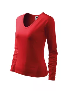 Malfini ELEGANCE RED hosszúujjú női póló