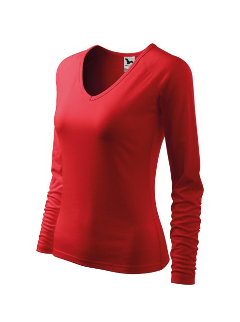 Malfini ELEGANCE RED hosszúujjú női póló