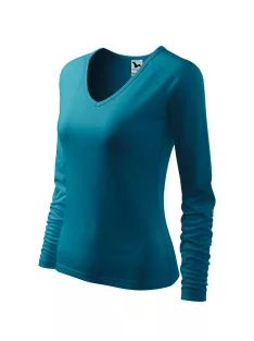 Malfini ELEGANCE TURQUOISE hosszúujjú női póló
