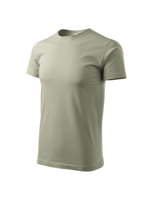 Malfini BASIC LIGHT KHAKI környakas férfi póló