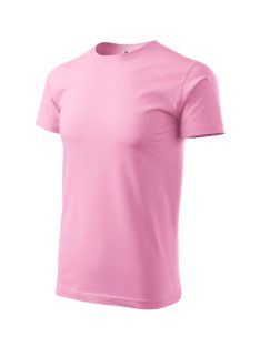 Malfini BASIC PINK környakas férfi póló