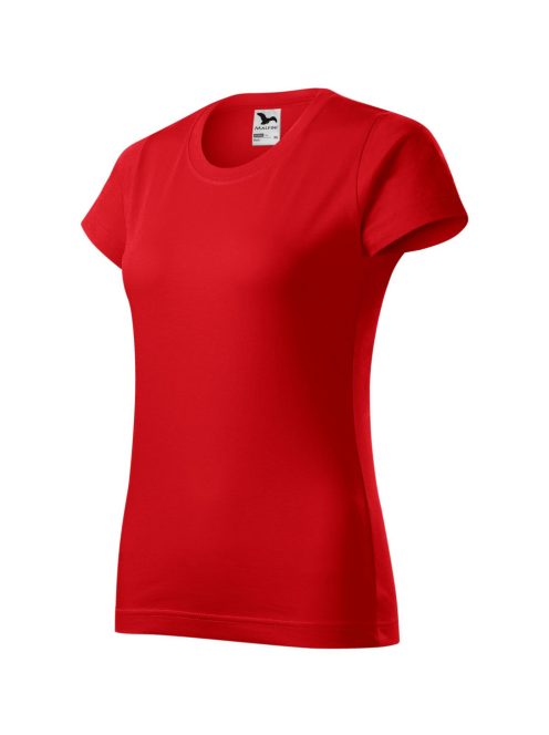 Malfini BASIC RED környakas női póló