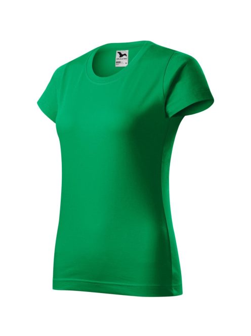 Malfini BASIC KELLY GREEN környakas női póló