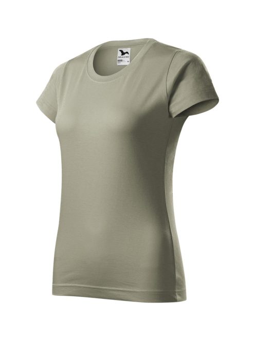 Malfini BASIC LIGHT KHAKI környakas női póló