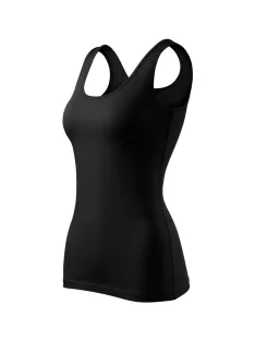 Malfini TRIUMPH BLACK ujjatlan női póló