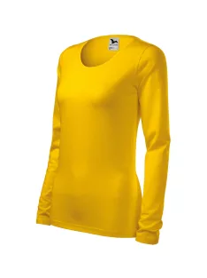 Malfini SLIM YELLOW hosszúujjú női póló