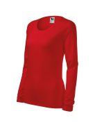 Malfini SLIM RED hosszúujjú női póló