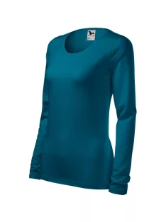 Malfini SLIM PETROL BLUE hosszúujjú női póló