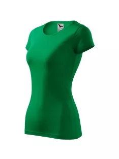 Malfini GLANCE KELLY GREEN környakas női póló