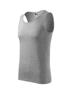 Malfini CORE DARK GRAY ujjatlan férfi póló