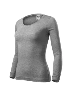 Malfini FIT-T DARK GRAY hosszúujjú női póló