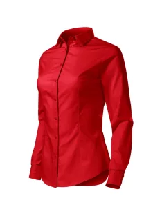 Malfini STYLE LS RED hosszúujjú női blúz