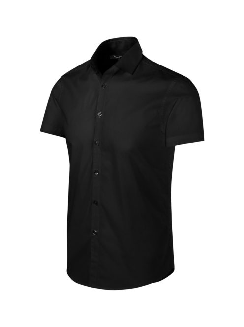 Malfini FLASH BLACK rövidujjú férfi ing