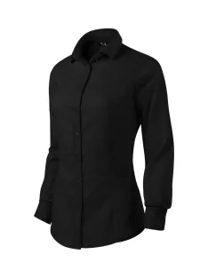 Malfini DYNAMIC BLACK hosszúujjú női ing