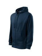 Malfini TRENDY ZIPPER NAVY zippzáros férfi pulóver