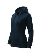 Malfini TRENDY ZIPPER NAVY zippzáros női pulóver