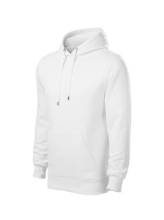Malfini CAPE WHITE kapucnis férfi pulóver