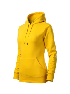 Malfini CAPE YELLOW kapucnis női pulóver