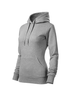 Malfini CAPE DARK GRAY kapucnis női pulóver
