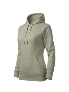 Malfini CAPE LIGHT KHAKI kapucnis női pulóver