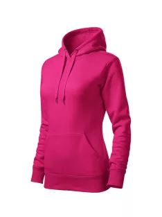 Malfini CAPE MAGENTA kapucnis női pulóver