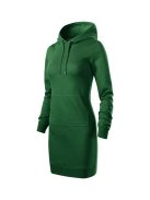 Malfini SNAP BOTTLE GREEN kapucnis női pulóver