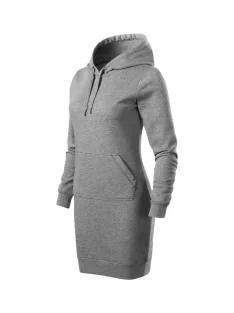 Malfini SNAP DARK GRAY kapucnis női pulóver