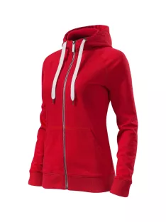 Malfini VOYAGE F1 RED zippzáros női pulóver