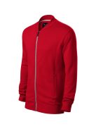 Malfini BOMBER F1 RED zippzáros férfi pulóver