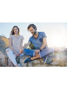 James & Nicholson SLUB SOFTPINK környakas női póló