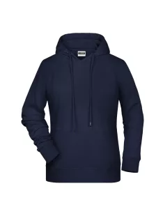 James & Nicholson CLASSIC NAVY kapucnis női pulóver