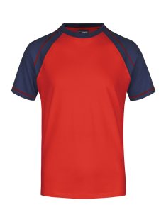 James & Nicholson RAGLAN REDNAVY környakas férfi póló