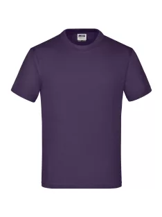 James & Nicholson CLASSIC AUBERGINE környakas gyerekpóló