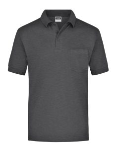 James & Nicholson HEAVY ANTHRACITE férfi galléros póló