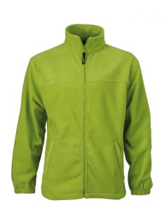 James & Nicholson FLEECE LIMEGREEN gyerek polár pulóver