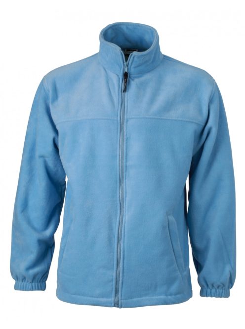 James & Nicholson FLEECE LIGHTBLUE férfi polár pulóver