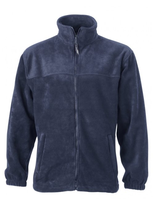 James & Nicholson FLEECE NAVY férfi polár pulóver