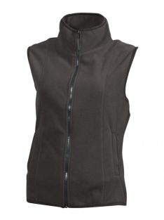   James & Nicholson MICROFLEECE DARKGREY gyerek polár mellény