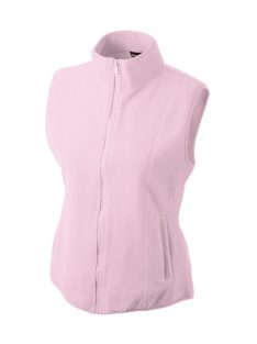   James & Nicholson MICROFLEECE LIGHTPINK gyerek polár mellény