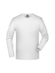 James & Nicholson ELASTIC WHITE férfi hosszúujjú póló