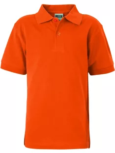 James & Nicholson CLASSIC DARKORANGE gyerek galléros póló