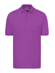 James & Nicholson CLASSIC PURPLE férfi galléros póló